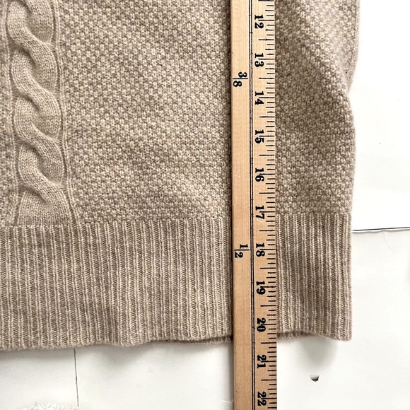 MAX MARA NETTARE LUXE CASHMERE PULLOVER SWEATER NEUTRAL COWL NECK WOMEN SZ SMALL - Picture 13 of 16